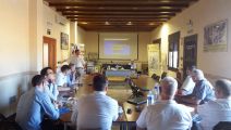 Reprezentacje samorządów gmin LGD ZZ na wyjeździe szkoleniowym w Hiszpanii, 